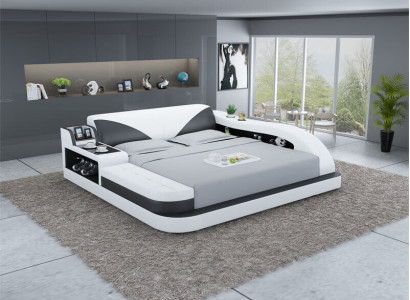 Multifunction Bed Double Beds Modern Bed frame Beds 180x200cm